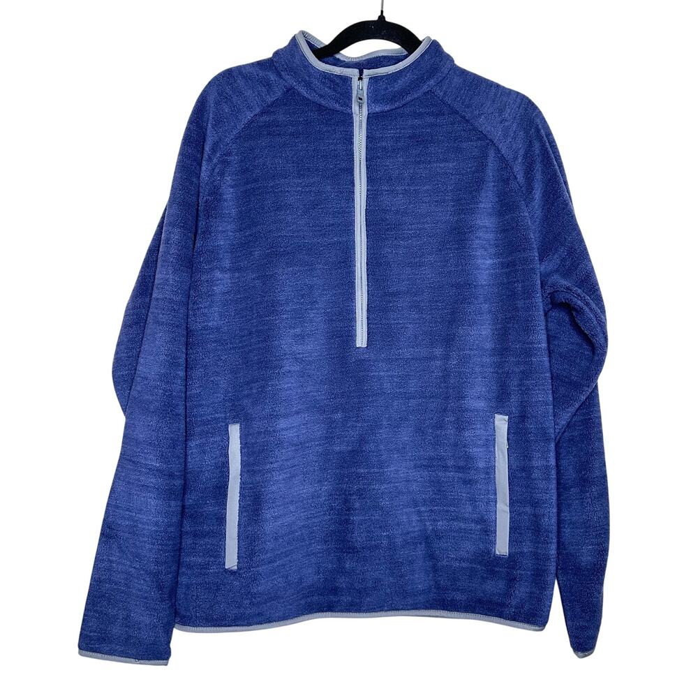Peter Millar Crown Sport Half Zip Micro Fleece Pullover Sz Medium NWT $245